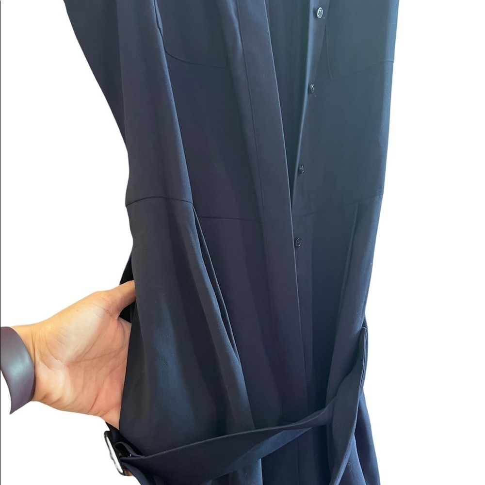 A Loves A NWT Wide Legged Navy Jumpsuit - Picture 3 of 8